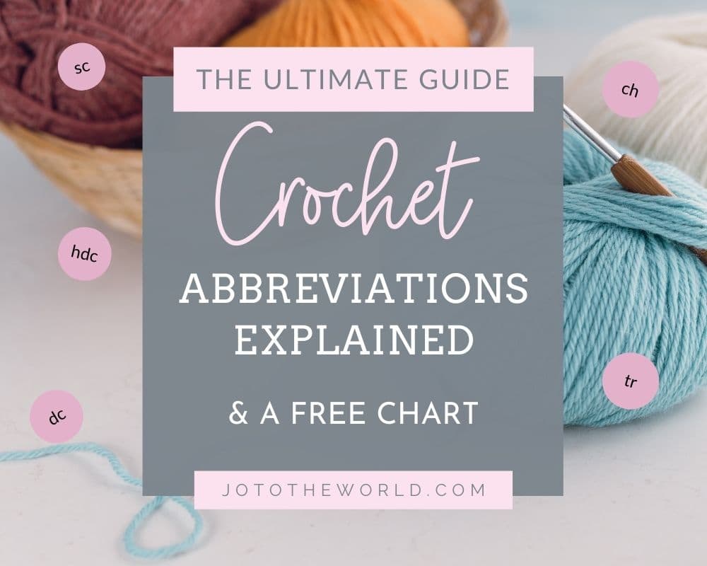 Crochet Abbreviations Explained