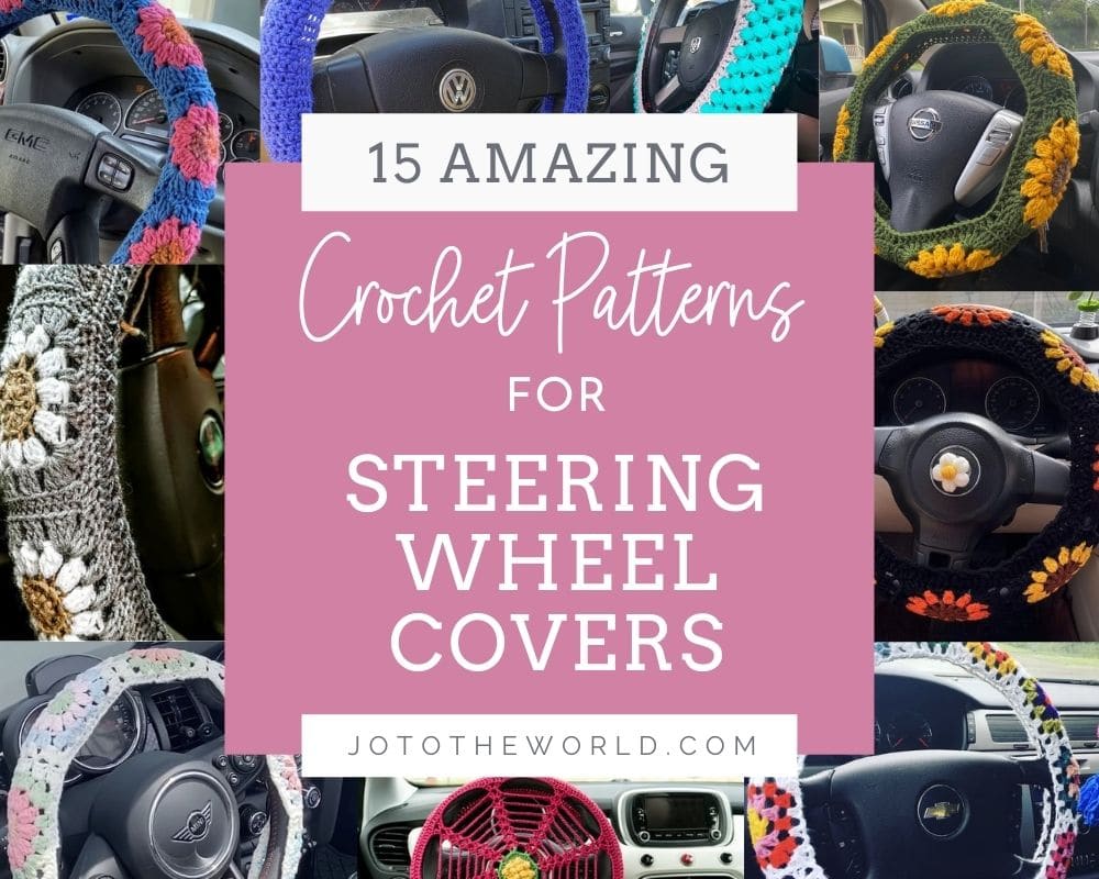 Crochet Steering Wheel Cover Patterns