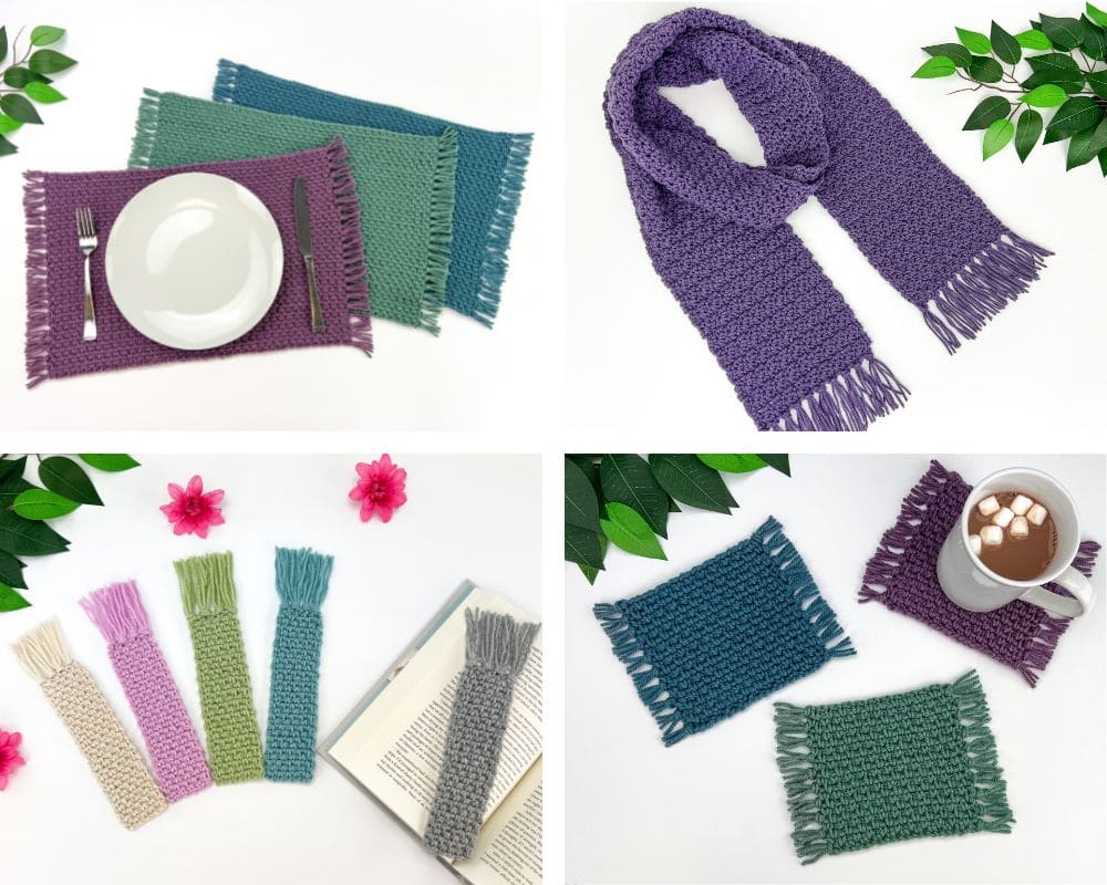 Crochet fringe patterns