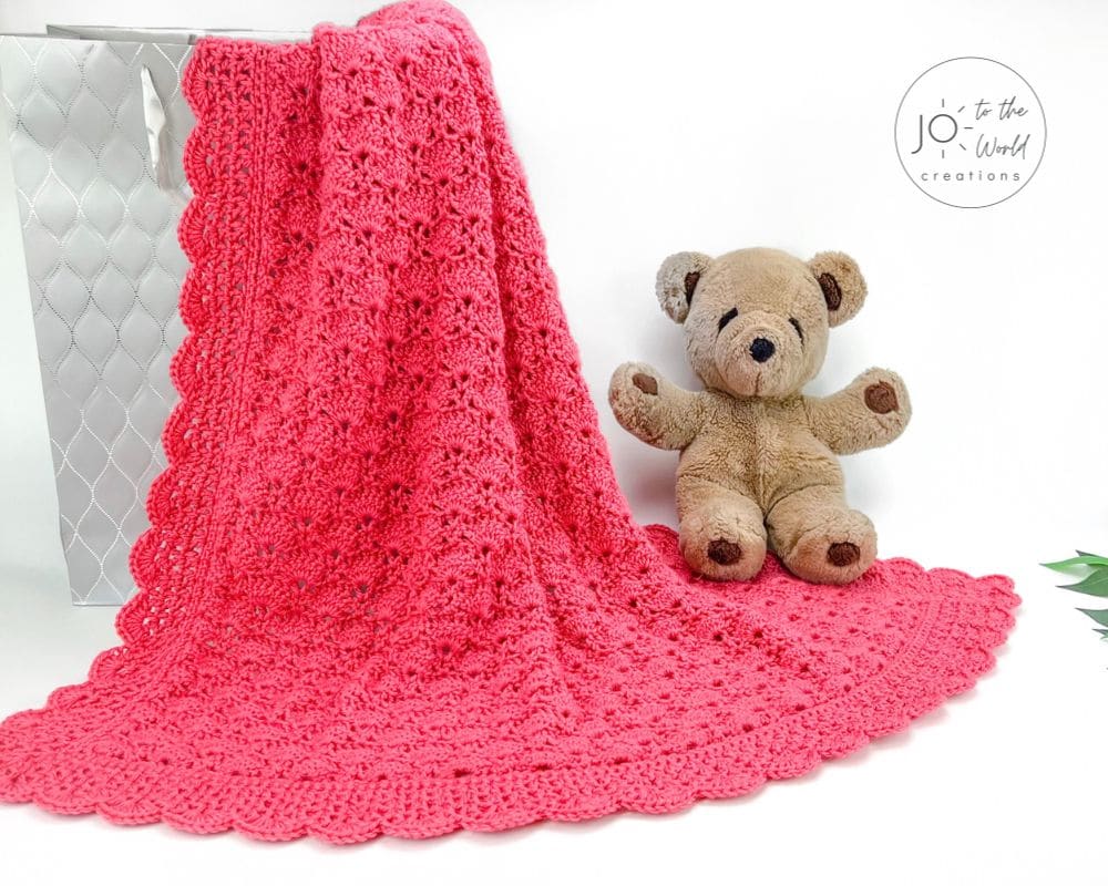 Lacy Baby Blanket Crochet Pattern