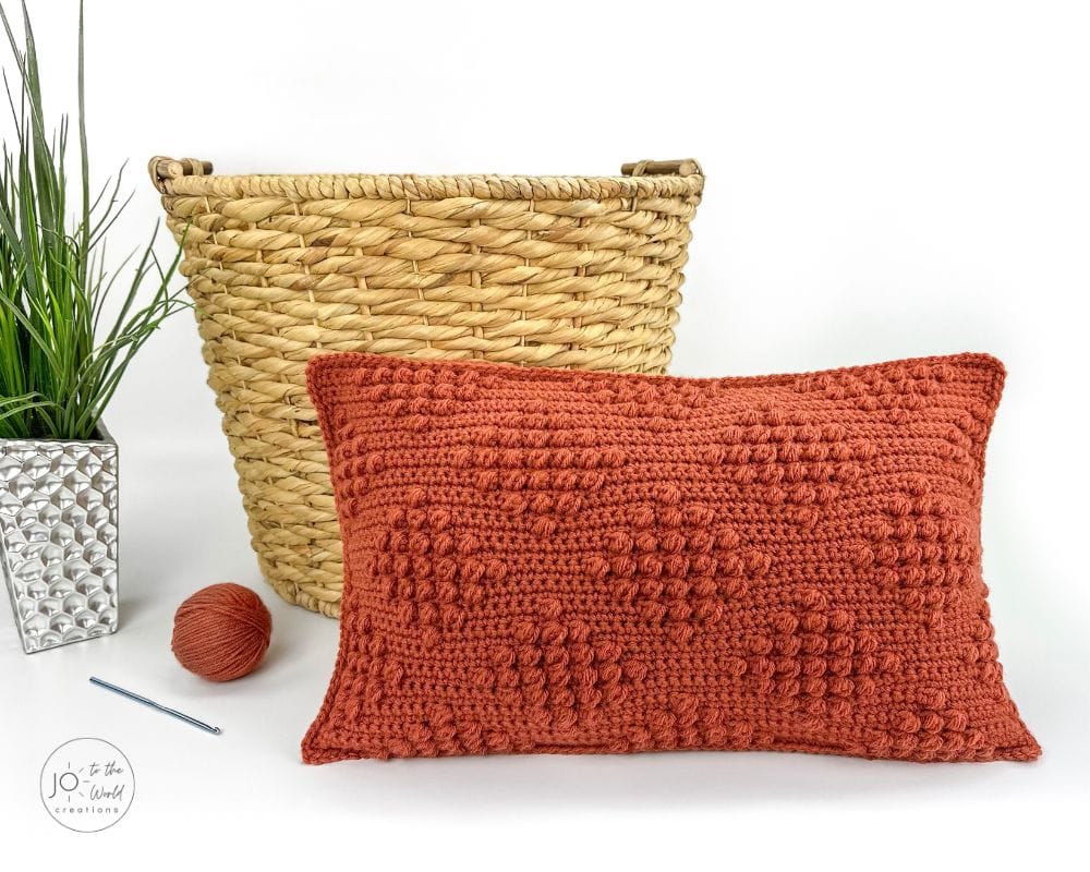 Modern Rectangle Pillow Crochet Pattern
